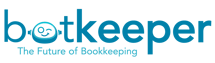 Botkeeper logo blue accounting artificial intelligence